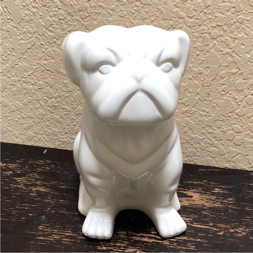 English Bulldog Ceramic Statue